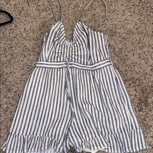AE striped romper